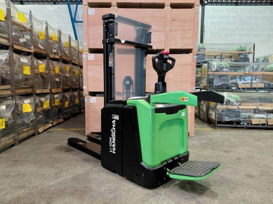 Gerbeur à plate-forme rabattable Hangcha CDD16-XT1S-SiL - 1