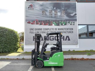 Chariot élévateur frontal 3 roues Hangcha XC3-15i (CPDS15-XCY2G-SI)