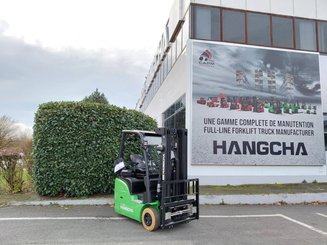 Chariot élévateur frontal 3 roues Hangcha  XC3-18i (CPDS18-XCY2G-SI) 