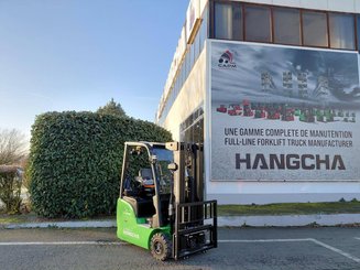 Chariot élévateur frontal 3 roues Hangcha XC3-18i - 1