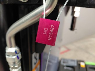 Gerbeur accompagnant Hangcha CDD16-XT1-SIL