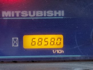 Chariot élévateur frontal 4 roues Mitsubishi FG15N