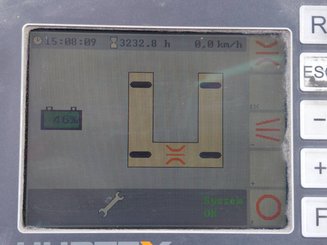 Chariot élévateur latéral multidirectionnel Hubtex MQ40